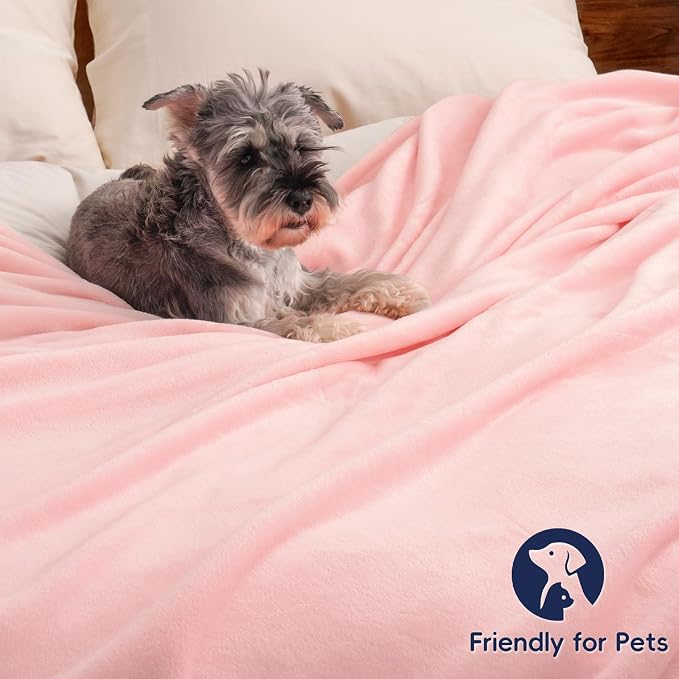 PHF Ultra Soft Fleece Blanket King Size, No Shed No Pilling Luxury Plush Cozy - Image 5
