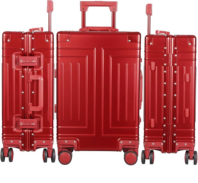 All Aluminum Carry On Luggage，Cut from Whole Aluminum Sheet，22x14x9 Airline - Image 4
