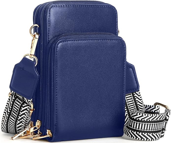 Crossbody Cellphone Purse Women Touch Screen Bag RFID Blocking Wallet Handbag by Borivilla