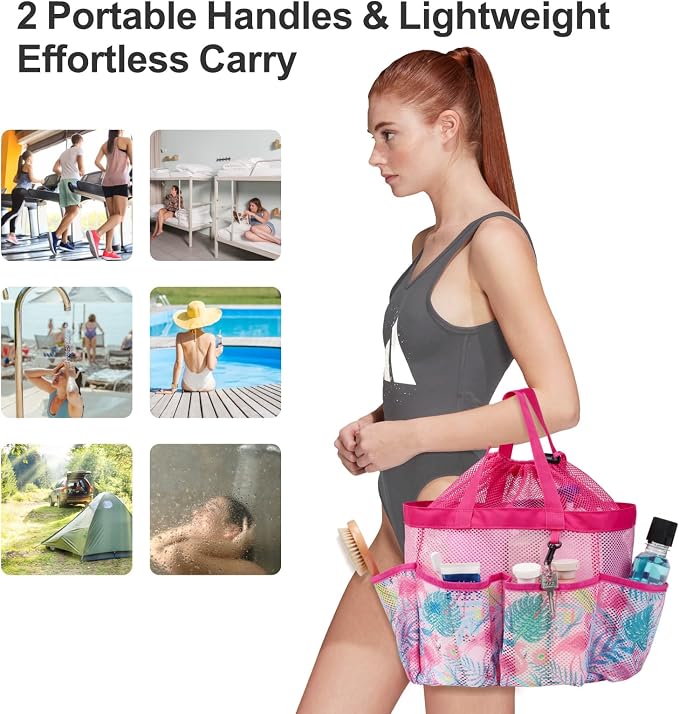 F-color Mesh Shower Caddy Portable - Image 6