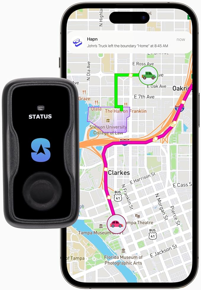 Spy Tec Micro GPS Tracker for Vehicles, Assets | Smallest Portable Real Time by SpytecGPS