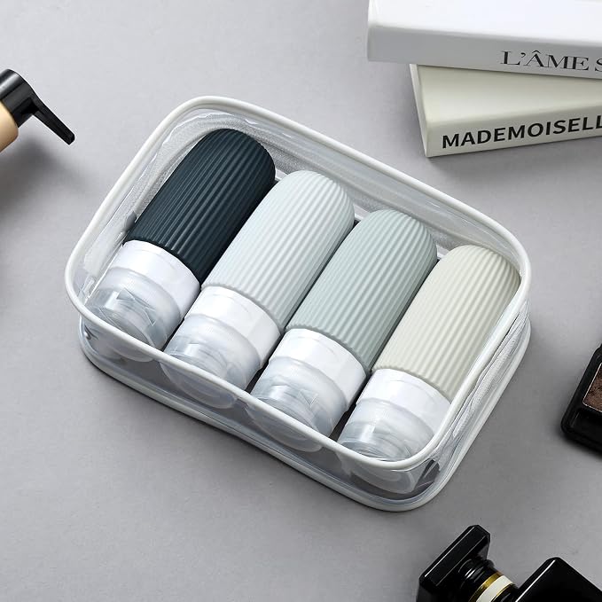 Travel Bottles for Toiletries, Tsa Approved 2oz Travel Bottles, BPA Free Leak - Image 7