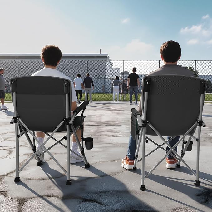 Oversized Camping Chair for Adults Heavy Duty, Heavy Duty Lawn Chair - Image 2
