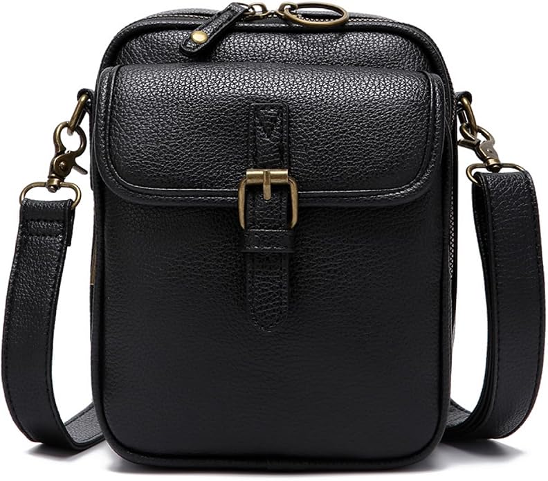 1060 Leather Crossbody Bags for Women Anti-Theft Vegan Purse by 1060BrandExperts