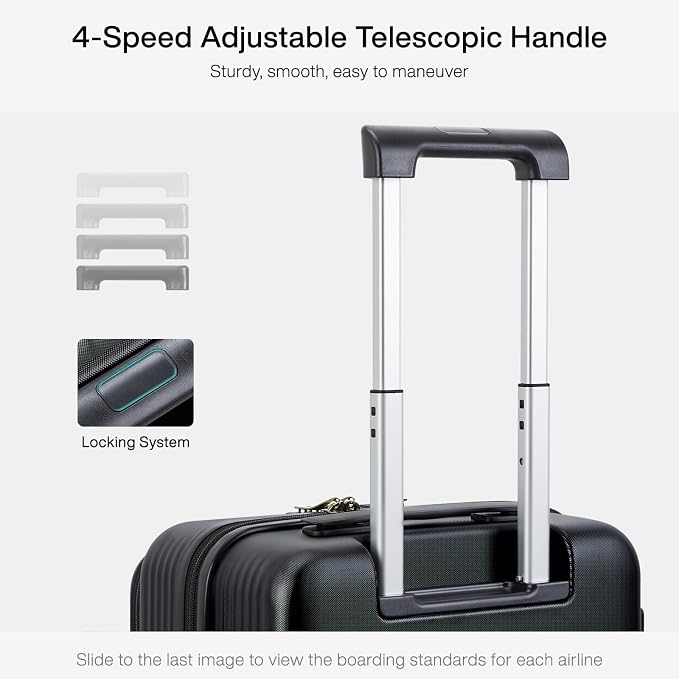 Hanke Grace Carry On Luggage - Image 8