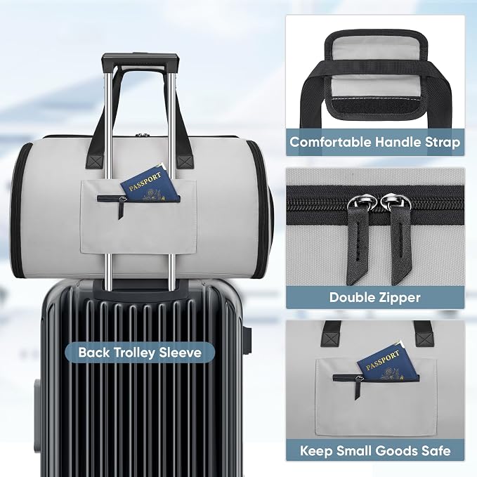 BALEINE Convertible Garment Bag - Image 6