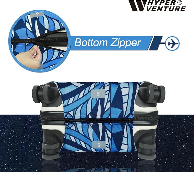 HYPER VENTURE Washable Luggage Cover - Image 3
