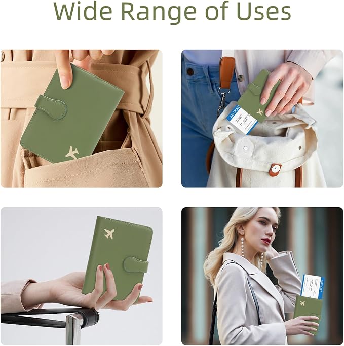 ZOPPEN Passport Holder for Travel, Passport Wallet Case, Rfid Travel Wallet - Image 7