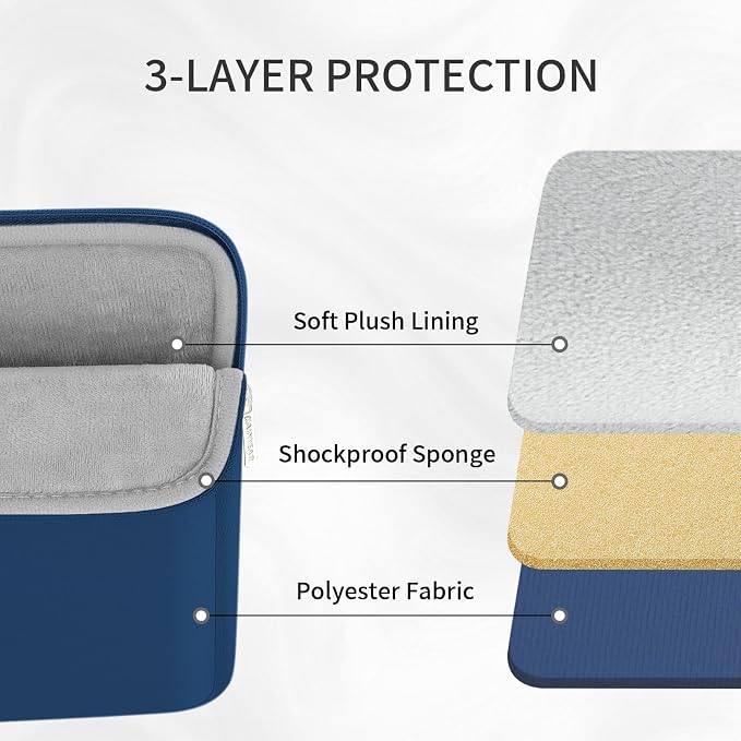 RAINYEAR Laptop Sleeve Case 13.3 Inch, Protective Portable Case - Image 3