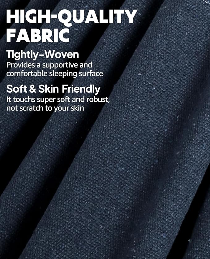 Chihee Cotton Hammock Large Soft Breathable Camping Hammock Holds Up to 660lbs - Image 6
