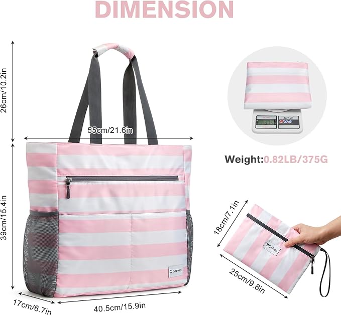 G4Free Beach Bag, Waterproof Sandproof Beach Tote Bag, Large Capacity Foldable - Image 6