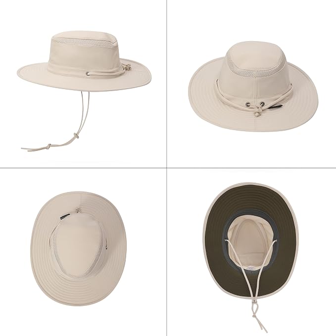 Cimarron Wide Brim Safari Sun Hat - Image 2
