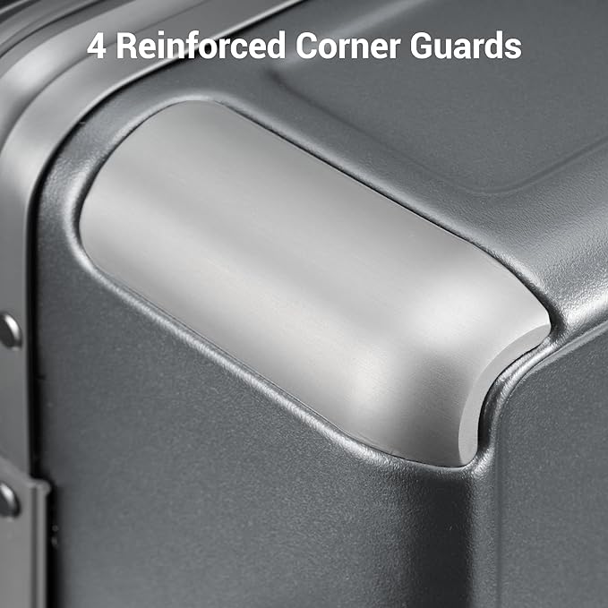 LEVEL8 Zipperless Carry On Luggage Airline Approved - Image 4