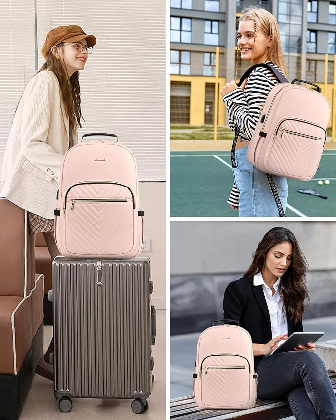 LOVEVOOK Laptop Backpack Purse for Women, Large Capacity Travel Business - Image 6