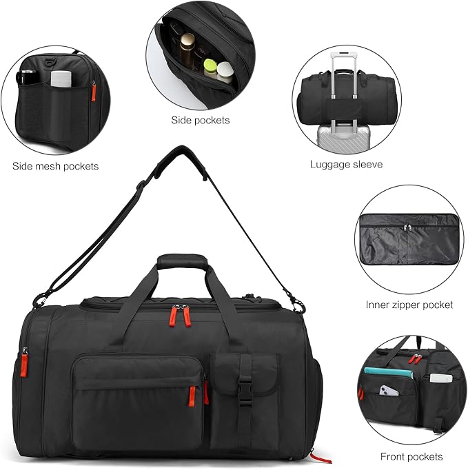 Lyweem Large Duffle Bag Backpack - Image 5