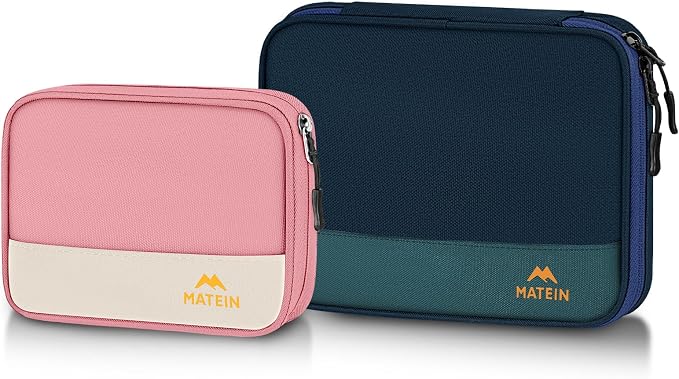 MATEIN Travel Cable Organizer Pouch, Scratch Resistant Portable Charger Case by MATEIN
