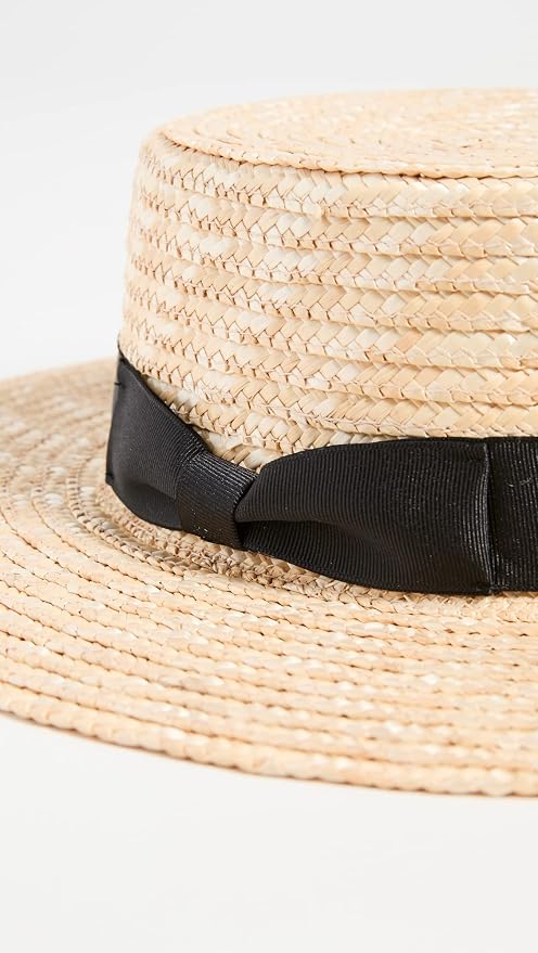 Lack of Color Women's Spencer Straw Boater Hat - Image 4