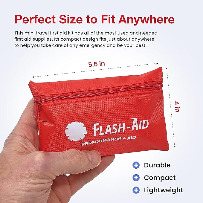 Bulk 240-Pack Mini First Aid Kits – Compact Travel IFAKs in Reusable Pouches – - Image 6
