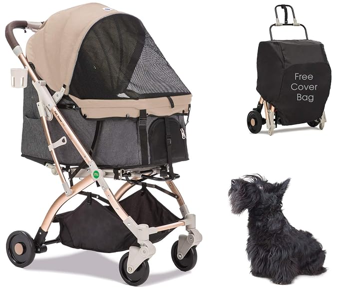 HPZ-PR America Pet Rover Lite Premium Light-Weight Dog/Cat/Pet Stroller Travel by Unknown