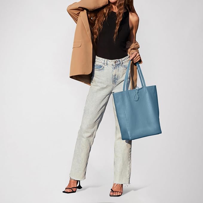 Italian Calf Leather Tote for Women - Image 6