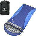 GEERTOP Flannel Sleeping Bag for Adults XXL 4 Season, 0 Degree Sleeping Bag for by GEERTOP
