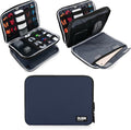 BUBM Double Layer Electronics Organizer, Travel Gadget Bag by BUBM