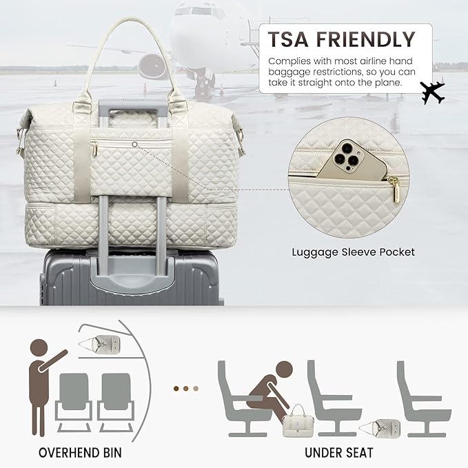 LOVEVOOK Travel Duffle Bag, Weekender Bags - Image 4