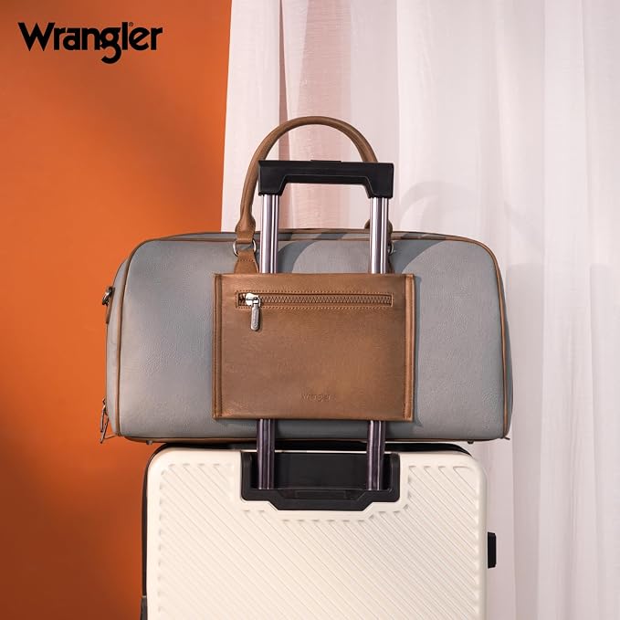 Wrangler Travel Duffel Bag Large Weekender Bag - Image 5