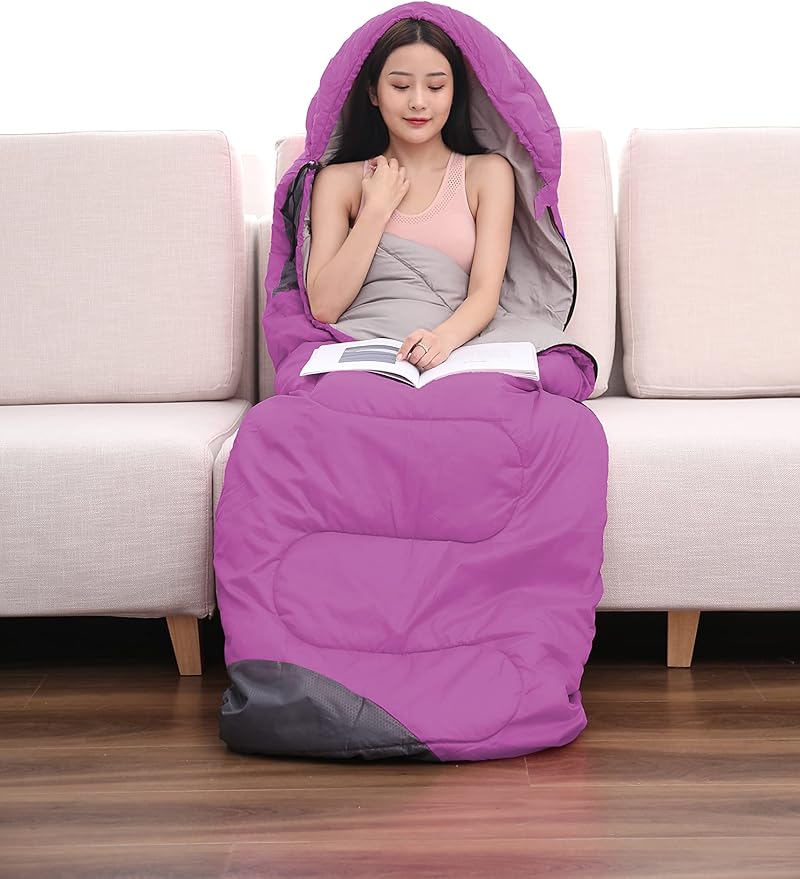 tuphen- Sleeping Bags for Adults Kids Boys Girls Backpacking Hiking Camping - Image 4