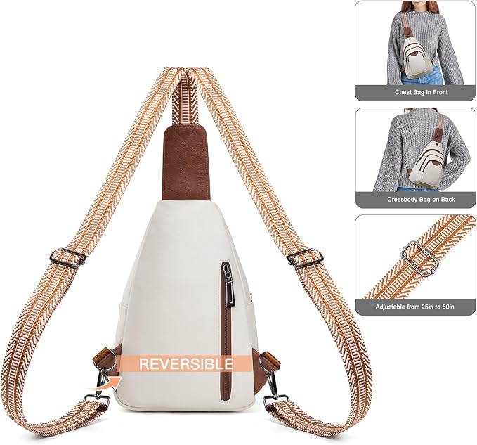 10L Crossbody Sling Bag for Women Men Anti Theft Cross Body Fanny Pack Belt Bag - Image 5