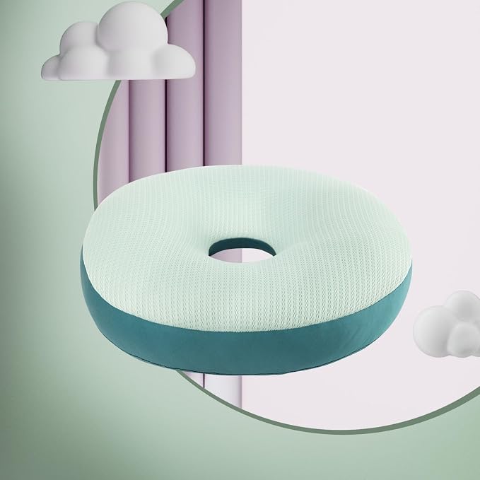 Premium Egyptian Cotton Pressure Relief Donut Chair Seat Cushion - Image 2