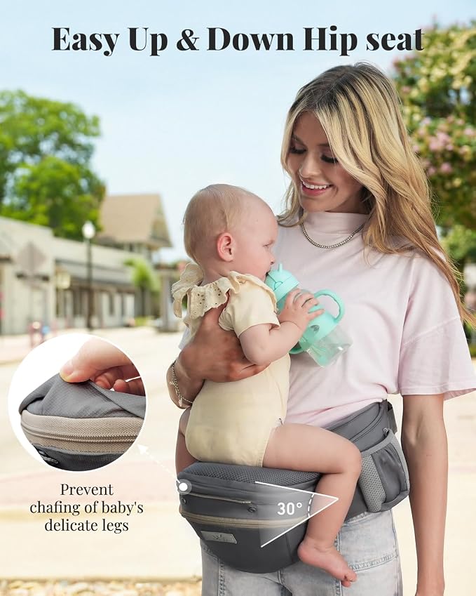 MOMTORY Carryall™ Pro Baby Carrier, Safety-Certified 6-in-1 Baby Carrier - Image 5