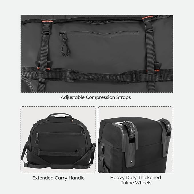 86L 30” Folding Duffle Backpack - Image 8