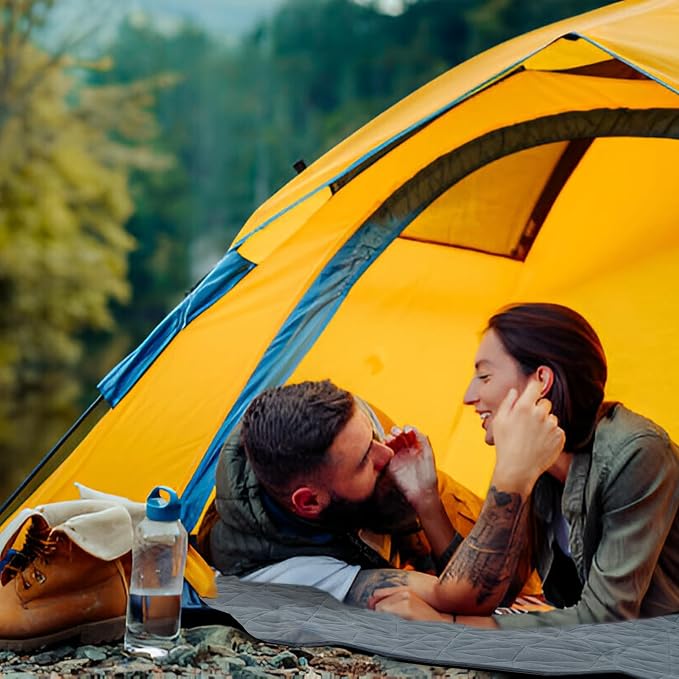 Outdoor Waterproof Blanket, Foldable Fleece Stadium Blanket - Image 2