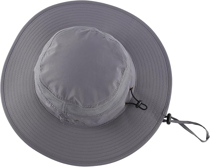 Home Prefer UPF 50+ Men's Sun Hat Wide Brim Bucket Hat UV Protection Hat - Image 2
