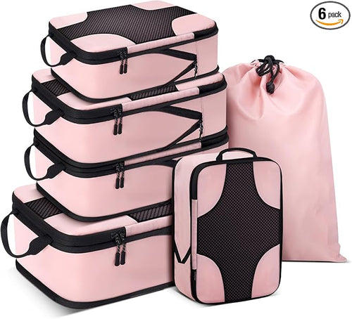 6 Set Compression Packing Cubes by SDGFUI