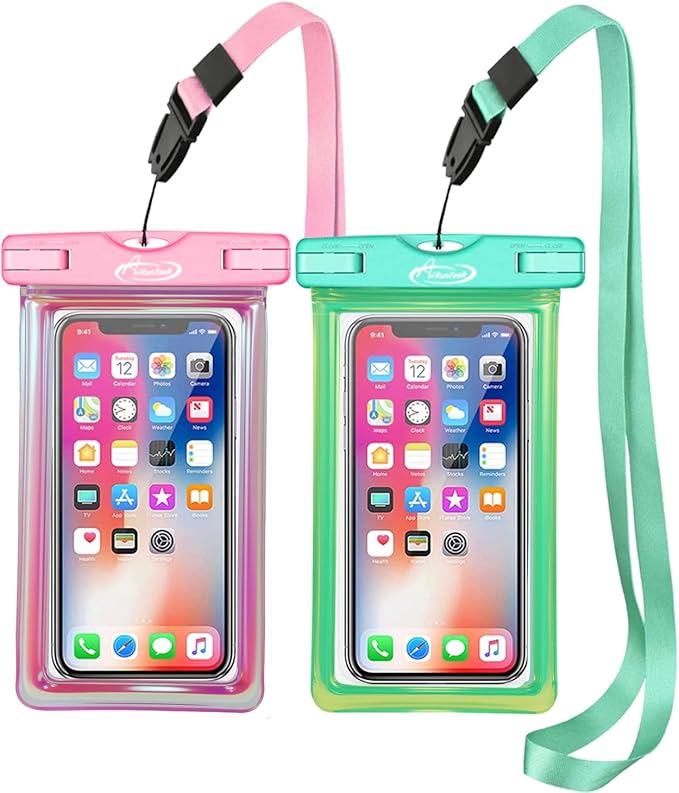 AiRunTech Universal Waterproof Phone Pouch, Beach Essential Accessories by AiRunTech