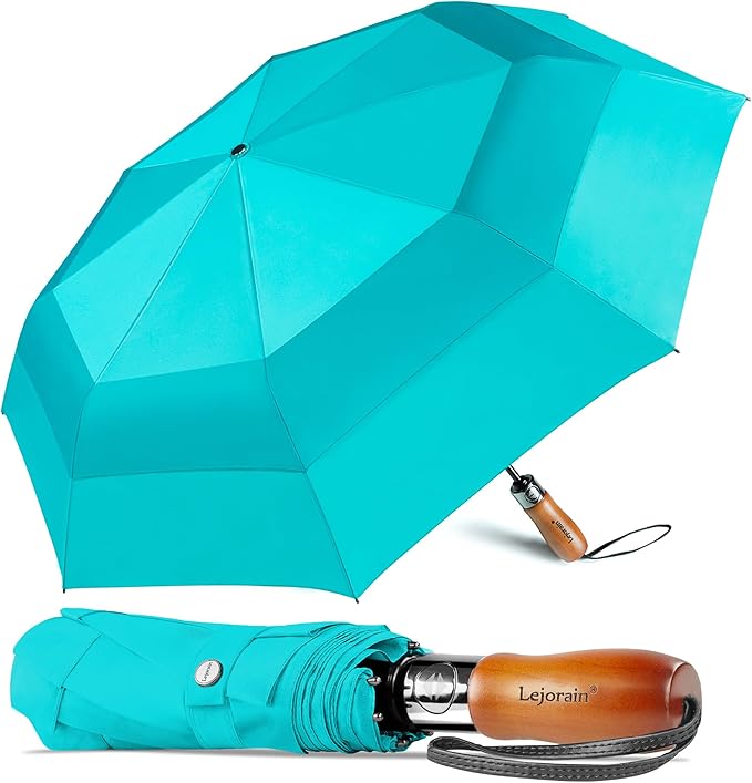 Lejorain Large Folding Golf Umbrella by Lejorain
