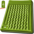 Double Sleeping Pad Camping, Self Inflating 6'' Extra-Thick 2 Person Pillow by FNARMW