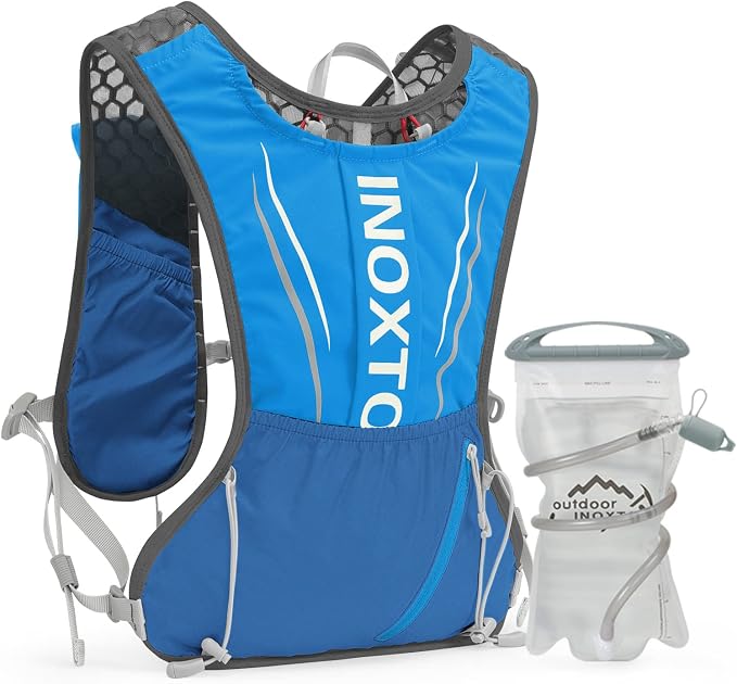 Running Hydration Vest for Men Women Water Backpack for Running 3L Running by IX+INOXTO