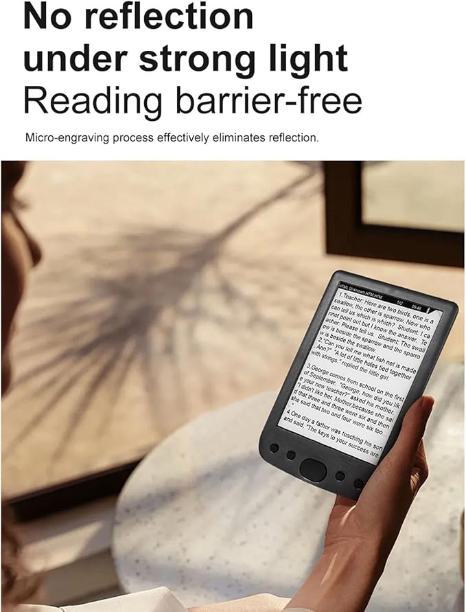 Yoidesu 6 Inch E Reader Digital Reader Electronic Book Reader - Image 5