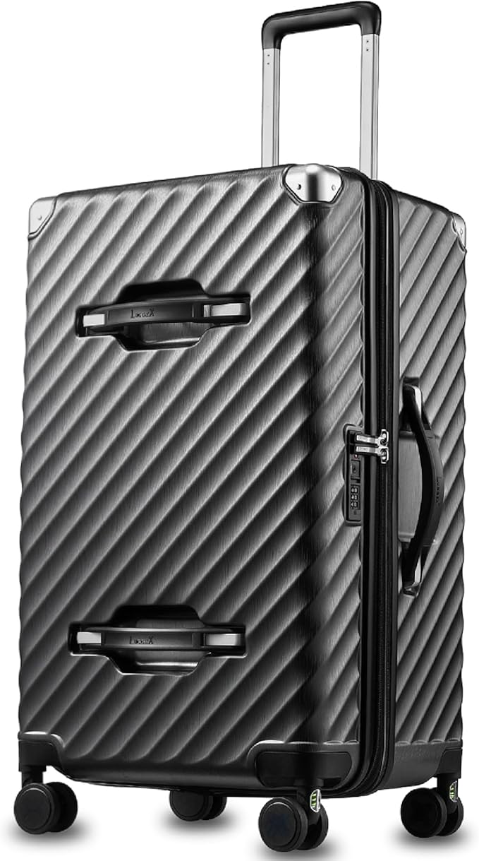 Trunk Luggage, Expandable PC Hard Shell Large Checked 28 Inch Suitcase by LuggeXLUGGAGE