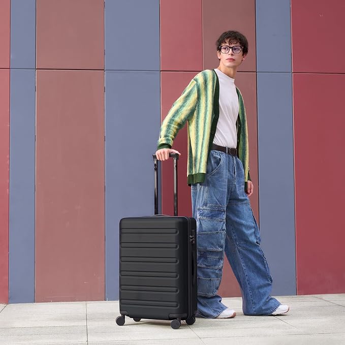 Carry on Luggage 22 X 14 X 9 Airline Approved, 20 Inch Luggage - Image 2