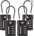 ANVIL 4 Digit Luggage Locks, TSA Locks by ANVIL