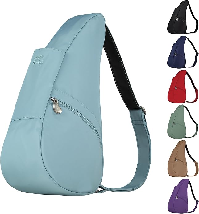 AmeriBag 17" Microfiber Crossbody Sling Healthy Back Bag by AmeriBag