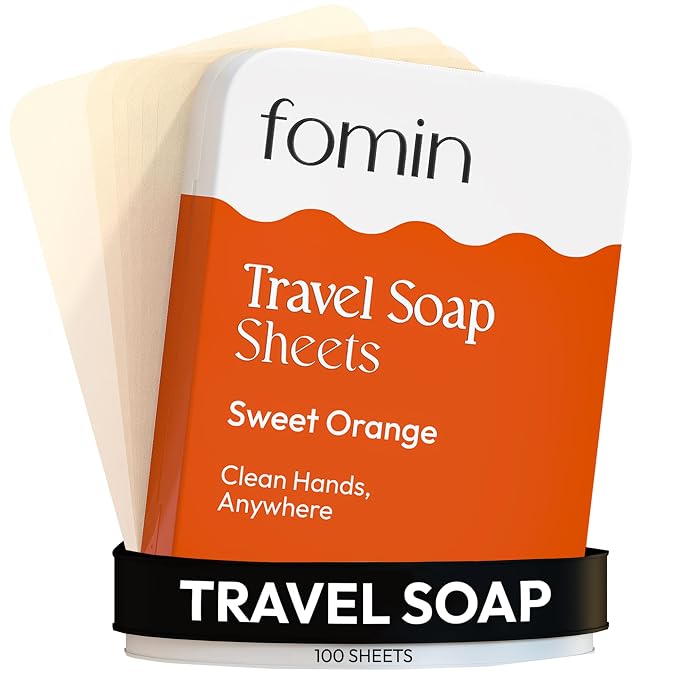 FOMIN - Antibacterial Paper Soap Sheets Tin by FOMIN