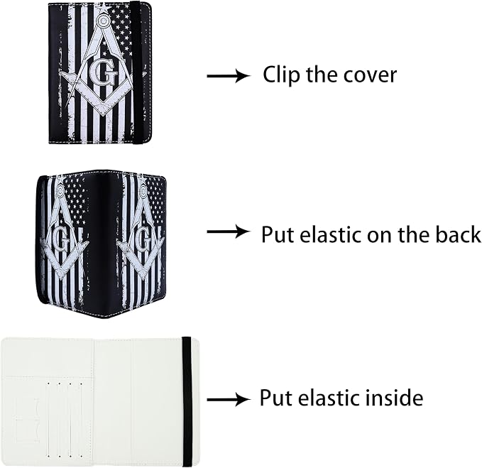 Passport Holder for Women and Men PU Leather Passport Cover for Travel - Image 4