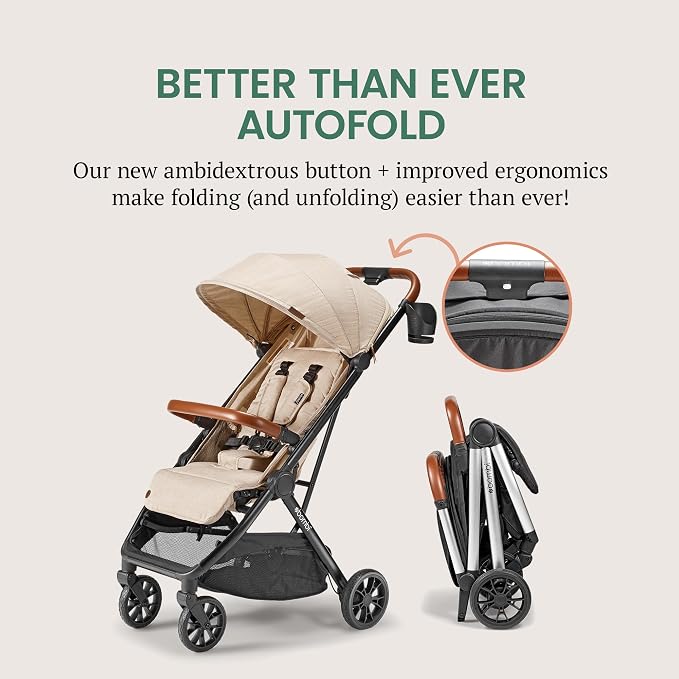 Bombi Bēbee V2 Lightweight Baby Stroller - Image 2