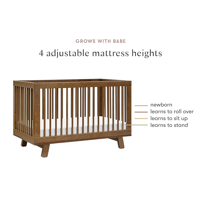 babyletto Hudson 3-in-1 Convertible Baby Crib - Image 5