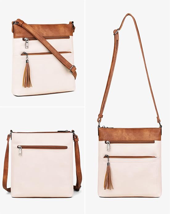 MASINTOR Crossbody Purses for Women, Adjustable Strap Shoulder Bag - Image 5